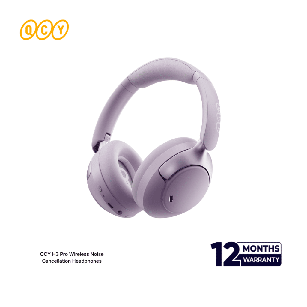 QCY H3 Pro Wireless Noise Cancellation Headphones - Image 2