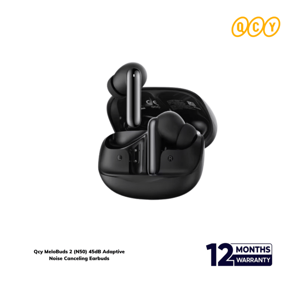 Qcy MeloBuds 2 (N50) 45dB Adaptive Noise Canceling Earbuds