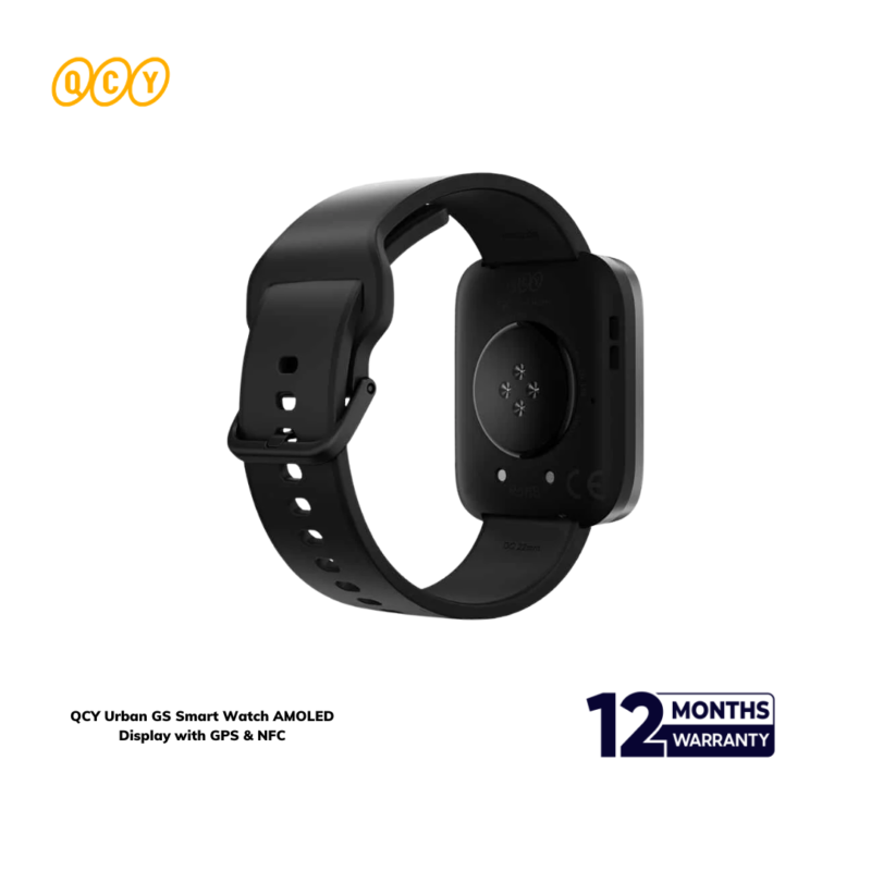 QCY Urban GS Smart Watch AMOLED Display with GPS & NFC - Image 2