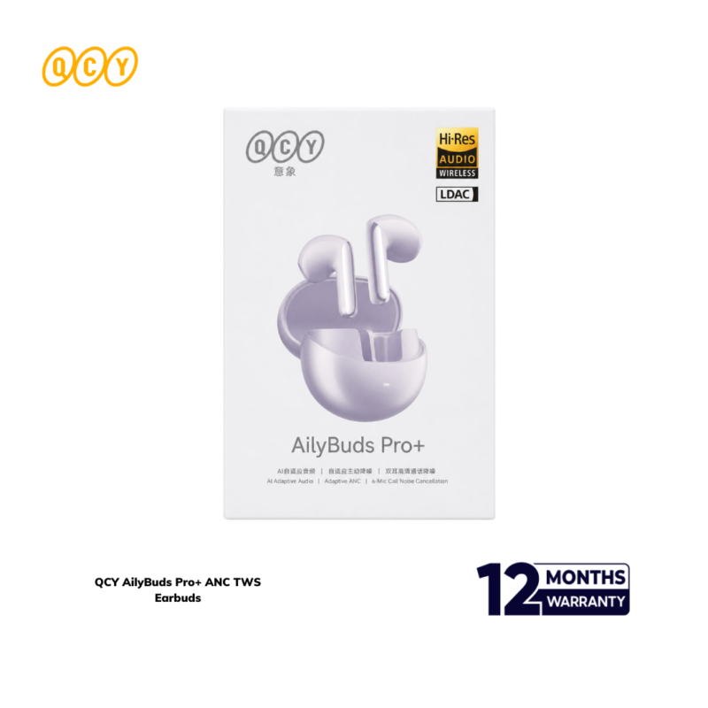 QCY AilyBuds Pro+ ANC TWS Earbuds - Image 3