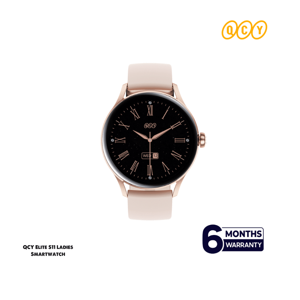 QCY Elite S11 AMOLED IPX8 Waterproof Ladies Smartwatch - Image 4