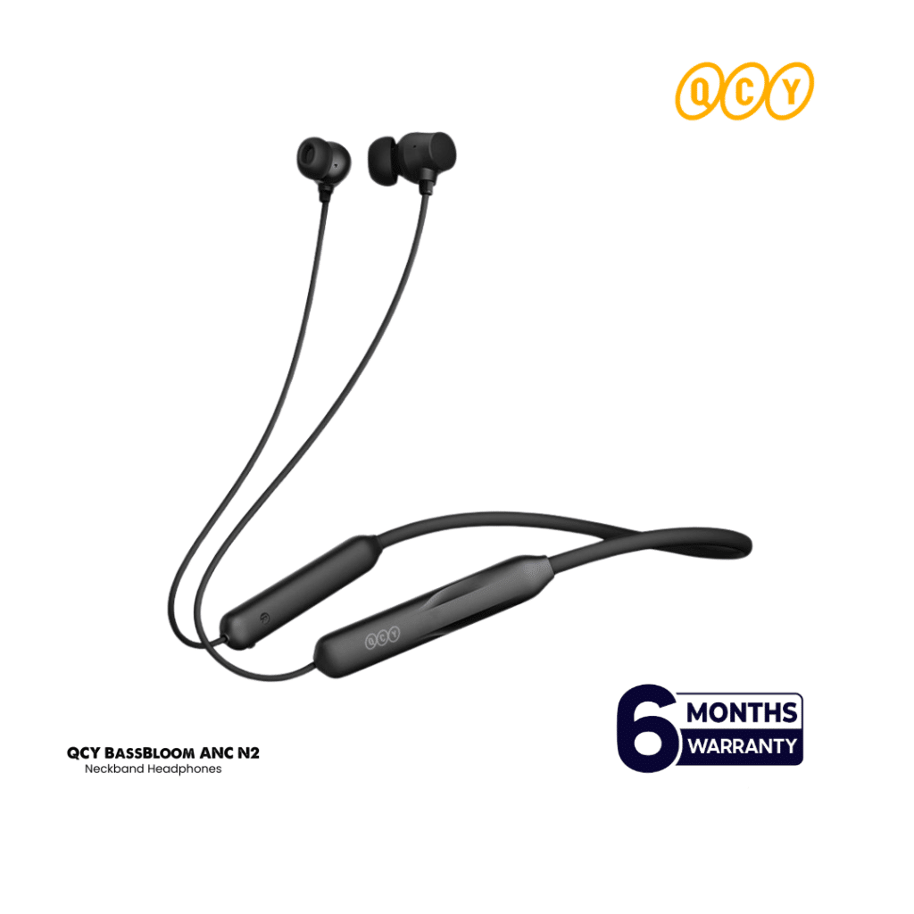 QCY BassBloom ANC N2 In-ear Neckband Headphones - Image 3