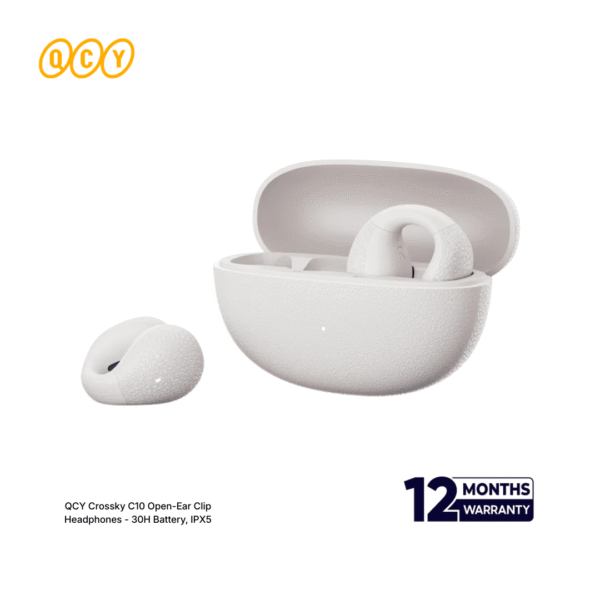 QCY Crossky C10 Open-Ear Clip Headphones - 30H Battery, IPX5 - Image 2