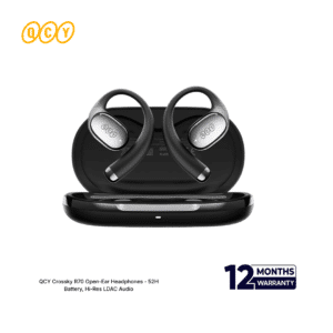 QCY Crossky R70 Open-Ear Headphones - 52H Battery, Hi-Res LDAC Audio