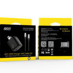 QCY 20W Charger with Cable Set Type-C to Lightning  (DS-T20)
