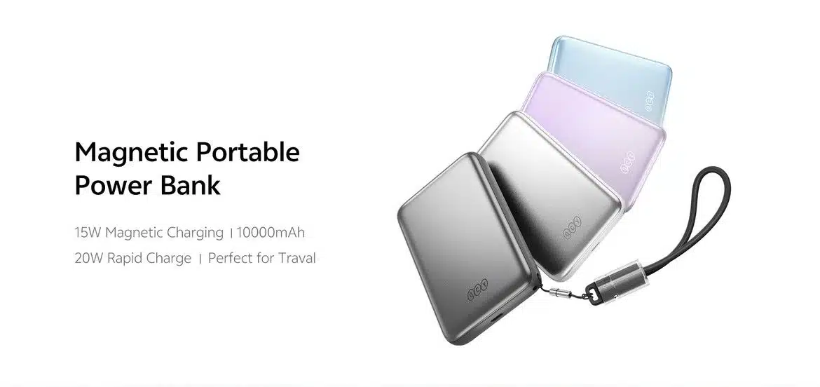 QCY PBW10A Magnetic Wireless Power Bank 10000mAh 22.5W
