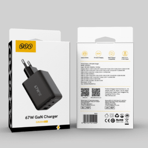 QCY 67W GaN Charger (GN304EG)